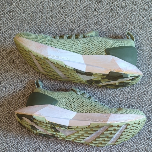 Allbirds Forage Green Tree Flyer Women's Knit Sneakers - Picture 4 of 9